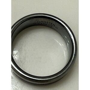 Tungsten Carbide Ring Mens Band Wedding Engagement Jewelry Fashion Accessory
